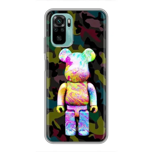 Чехол с принтом «Яркий Bearbrick» для Xiaomi Redmi Note 10 Чехол с принтом «Яркий Bearbrick» для Xiaomi Redmi Note 10