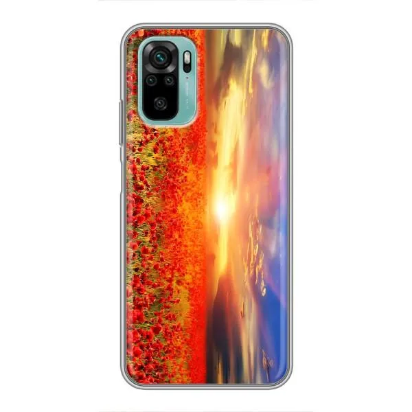 Чехол с принтом «Поле тюльпанов» для Xiaomi Redmi Note 10