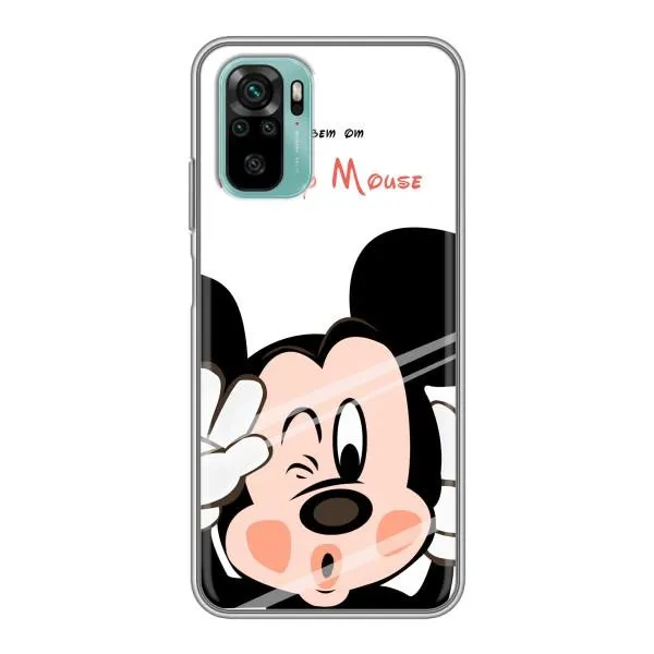 Чехол с принтом «Маус Микки» для Xiaomi Redmi Note 10