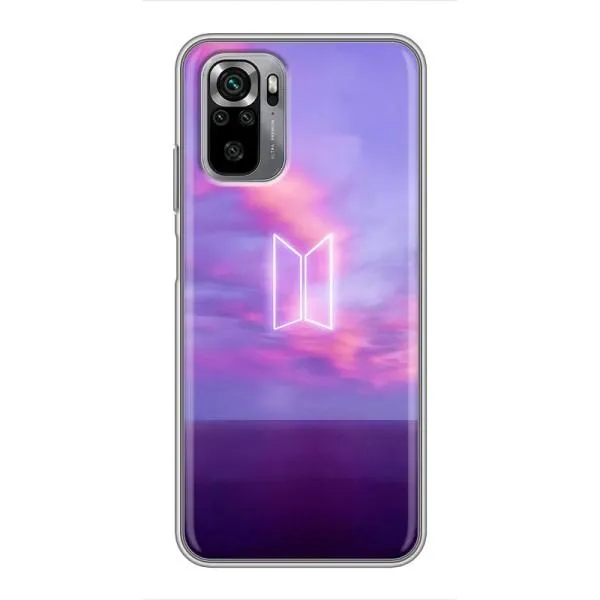 Чехол с принтом «BTS логотип» для Xiaomi Redmi Note 10S
