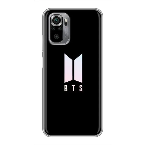 Чехол с принтом «Лого BTS» для Xiaomi Redmi Note 10S