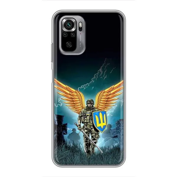 Чехол с принтом «Солдат ЗСУ» для Xiaomi Redmi Note 10S Чехол с принтом «Солдат ЗСУ» для Xiaomi Redmi Note 10S