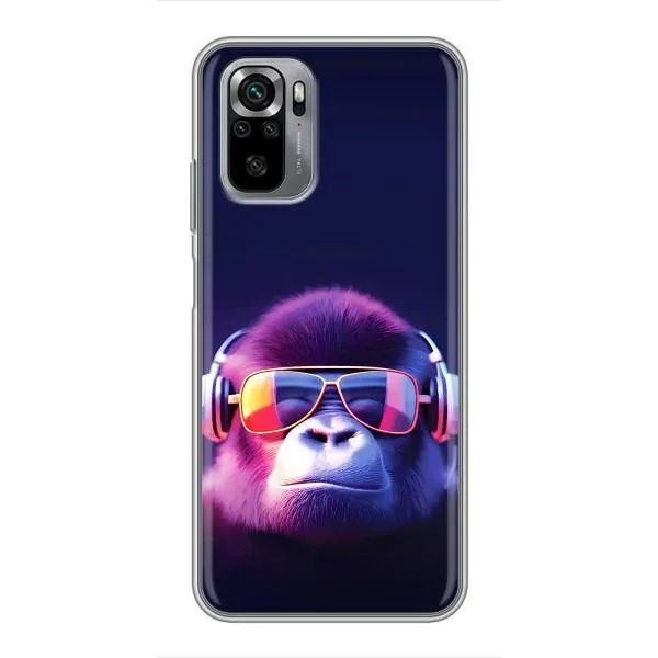 Чехол с принтом «Стильная обезьяна» для Xiaomi Redmi Note 10S