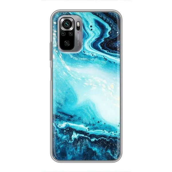 Чехол с принтом «Голубой мрамор» для Xiaomi Redmi Note 10S Чехол с принтом «Голубой мрамор» для Xiaomi Redmi Note 10S