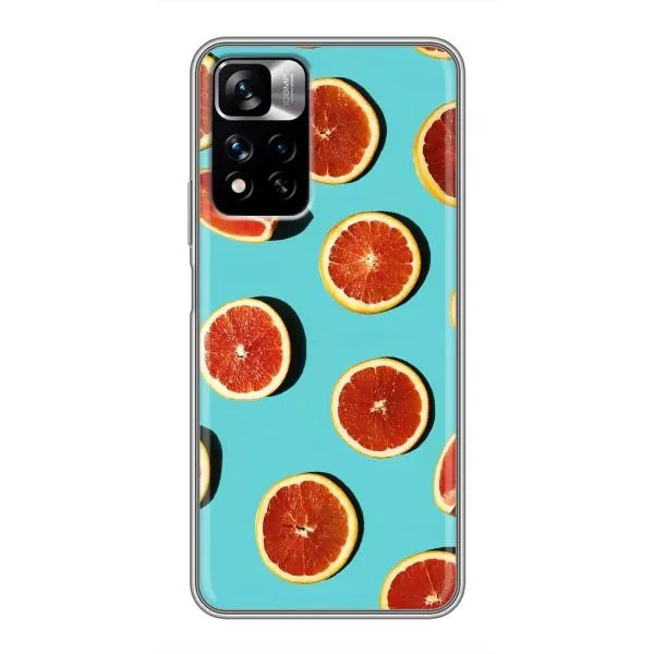 Чехол с принтом «Грейпфрут» для Xiaomi Redmi Note 11 Pro Plus