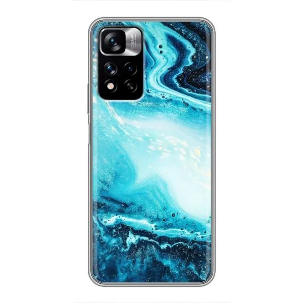 Чехол с принтом «Голубой мрамор» для Xiaomi Redmi Note 11 Pro Plus Чехол с принтом «Голубой мрамор» для Xiaomi Redmi Note 11 Pro Plus