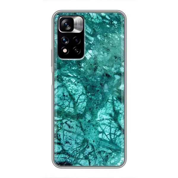 Чехол с принтом «Зеленый мрамор» для Xiaomi Redmi Note 11 Pro Plus Чехол с принтом «Зеленый мрамор» для Xiaomi Redmi Note 11 Pro Plus