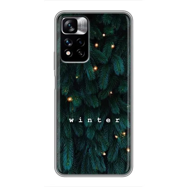 Чехол с принтом «Winter» для Xiaomi Redmi Note 11 Pro Plus