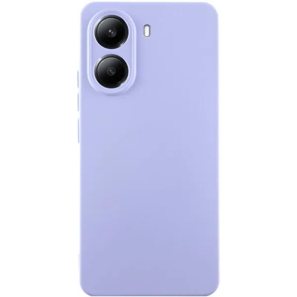 Чохол Silicone Cover Ummi Lakshmi Full Camera (AA) для Xiaomi Redmi Note 11 Pro 4G/5G — Бузковий