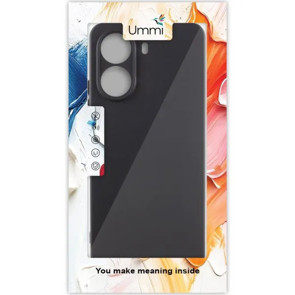 Чохол Silicone Cover Ummi Lakshmi Full Camera (AA) для Xiaomi Redmi Note 11 Pro 4G/5G — Чорний — фото 2