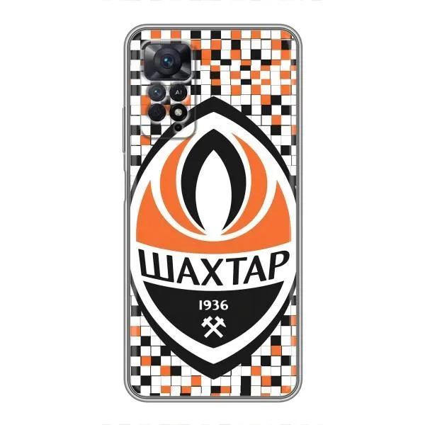 Чехол с принтом «ФК Шахтер» для Xiaomi Redmi Note 11 Pro