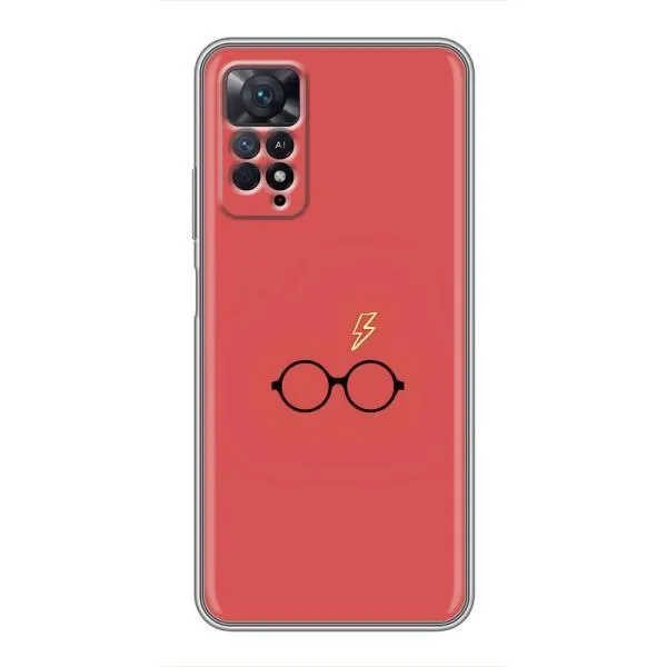 Чехол с принтом «шрам и очки» для Xiaomi Redmi Note 11 Pro Чехол с принтом «шрам и очки» для Xiaomi Redmi Note 11 Pro