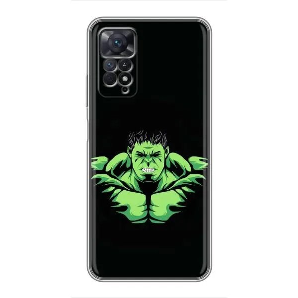 Чехол с принтом «Зелёный Халк» для Xiaomi Redmi Note 11 Pro