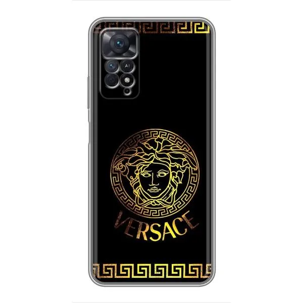 Чехол с принтом «Logo Versace» для Xiaomi Redmi Note 11 Pro Чехол с принтом «Logo Versace» для Xiaomi Redmi Note 11 Pro
