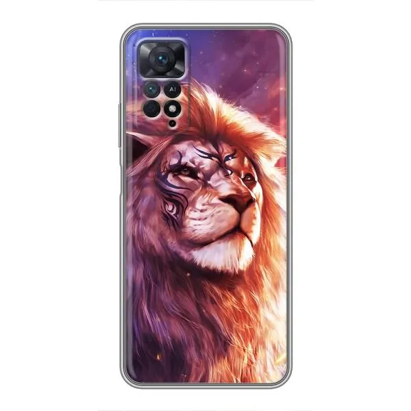 Чехол с принтом «Красочный Лев» для Xiaomi Redmi Note 11 Pro