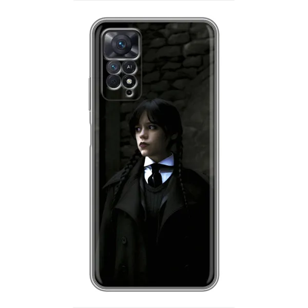 Чехол с принтом «Темный стиль Уэнздей» для Xiaomi Redmi Note 11 Pro Чехол с принтом «Темный стиль Уэнздей» для Xiaomi Redmi Note 11 Pro