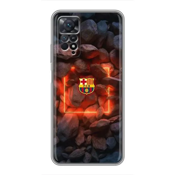 Чехол с принтом «ФК Барселона» для Xiaomi Redmi Note 11 Pro