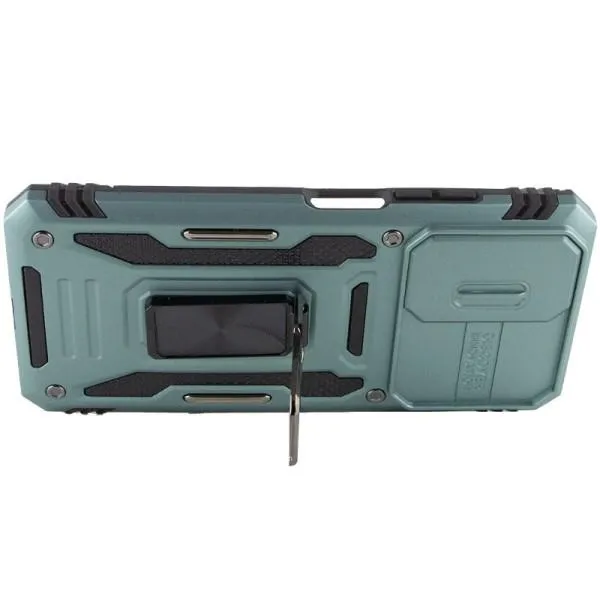 Ударопрочный чехол Camshield Army Ring для Xiaomi Redmi Note 11 (Global) / Note 11S / Note 12S — Зеленый — фото 5 Ударопрочный чехол Camshield Army Ring для Xiaomi Redmi Note 11 (Global) / Note 11S / Note 12S — Зеленый — фото 5