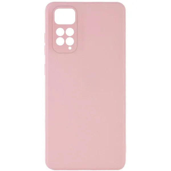 Силіконовий чохол Candy Full Camera для Xiaomi Redmi Note 11 (Global) / Note 11S — Рожевий — фото 1