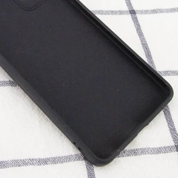 Силіконовий чохол Candy Full Camera для Xiaomi Redmi Note 11 (Global) / Note 11S — Чорний — фото 3