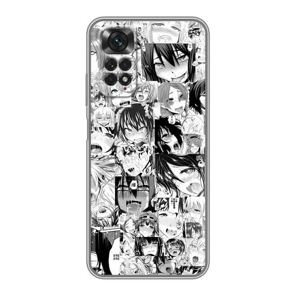 Чехол с принтом «Ahegao manga» для Xiaomi Redmi Note 11 / 11s Чехол с принтом «Ahegao manga» для Xiaomi Redmi Note 11 / 11s