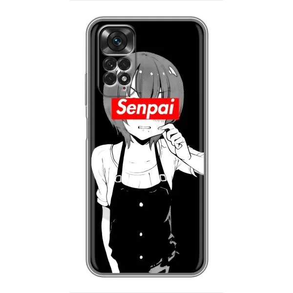 Чехол с принтом «Senpai» для Xiaomi Redmi Note 11 / 11s Чехол с принтом «Senpai» для Xiaomi Redmi Note 11 / 11s