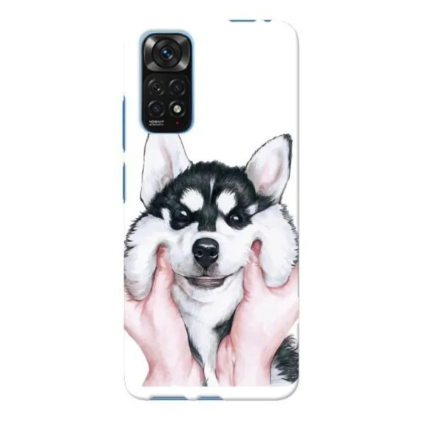 Чехол с принтом «Хаски улыбака» для Xiaomi Redmi Note 11 / 11s Чехол с принтом «Хаски улыбака» для Xiaomi Redmi Note 11 / 11s