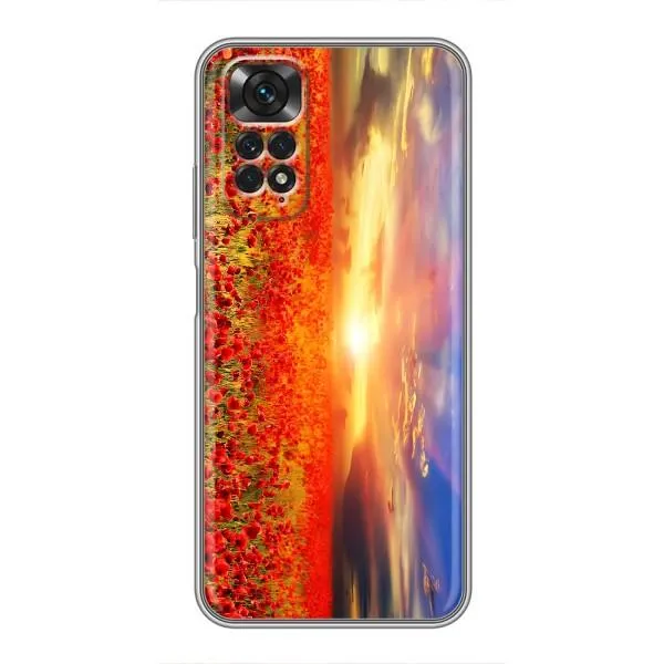 Чехол с принтом «Поле тюльпанов» для Xiaomi Redmi Note 11 / 11s