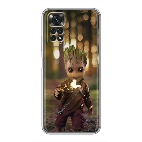Чехол с принтом «I am Groot» для Xiaomi Redmi Note 11 / 11s Чехол с принтом «I am Groot» для Xiaomi Redmi Note 11 / 11s