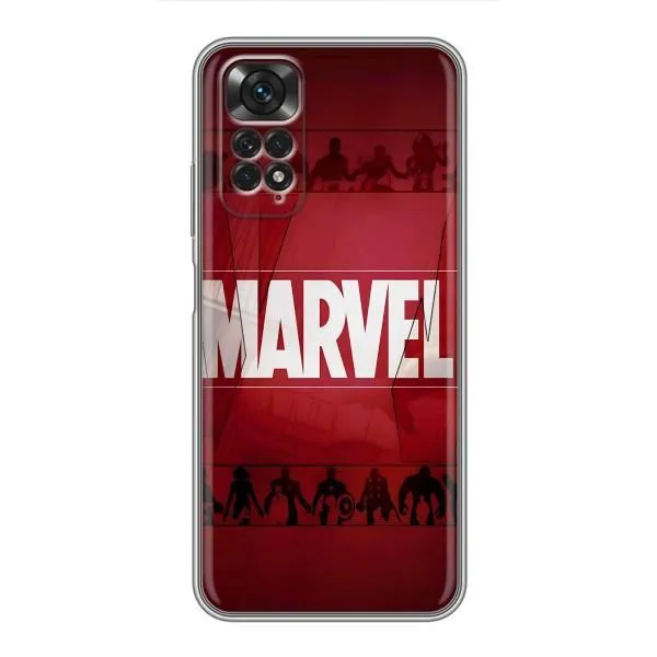 Чехол с принтом «MARVEL» для Xiaomi Redmi Note 11 / 11s Чехол с принтом «MARVEL» для Xiaomi Redmi Note 11 / 11s