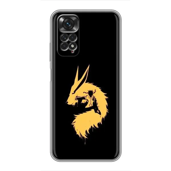 Чехол с принтом «силуэт Курама Наруто» для Xiaomi Redmi Note 11 / 11s Чехол с принтом «силуэт Курама Наруто» для Xiaomi Redmi Note 11 / 11s