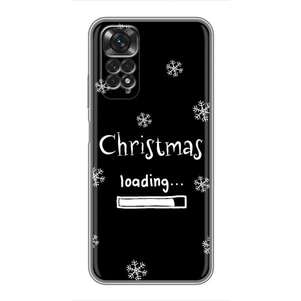 Чехол с принтом «Christmas loading» для Xiaomi Redmi Note 11 / 11s