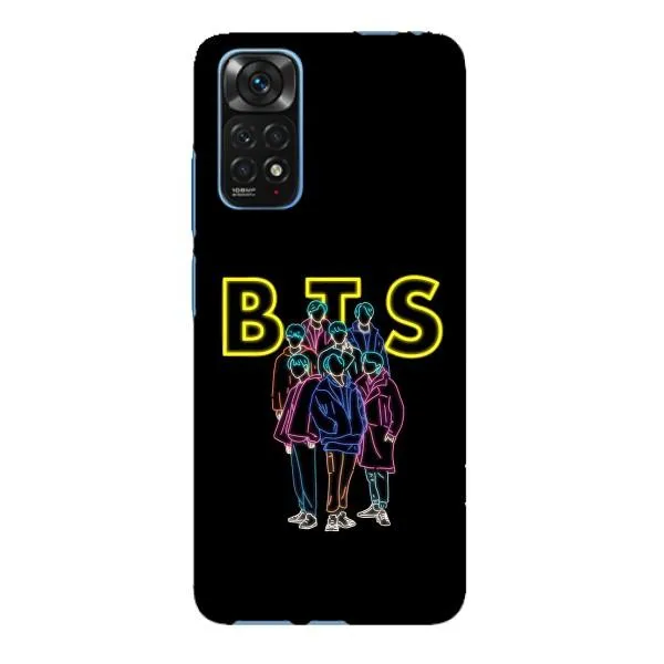 Чехол с принтом «BTS стайл» для Xiaomi Redmi Note 11E Pro