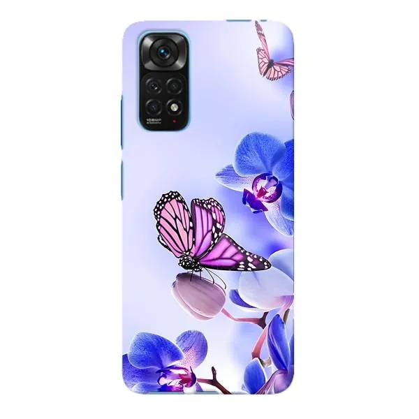 Чохол з принтом «Метелик на квітах» для Xiaomi Redmi Note 11E Pro Чохол з принтом «Метелик на квітах» для Xiaomi Redmi Note 11E Pro