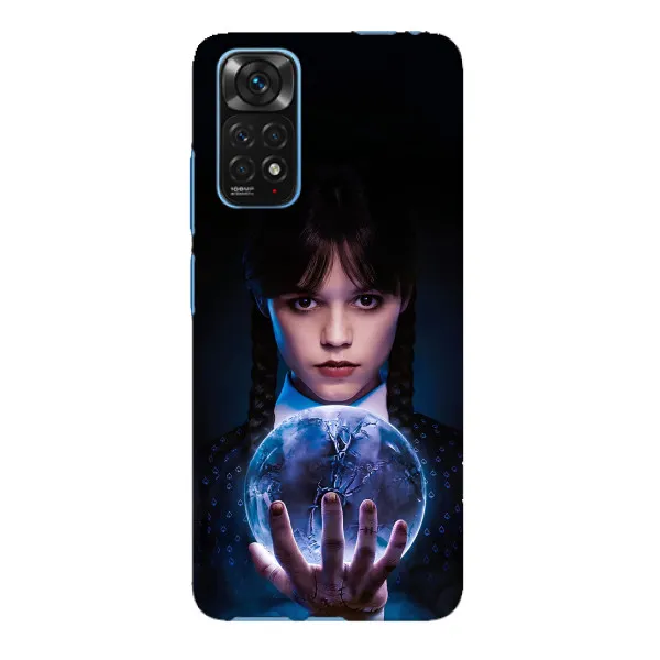 Чехол с принтом «Магическая сфера Уэнздей» для Xiaomi Redmi Note 11E Pro Чехол с принтом «Магическая сфера Уэнздей» для Xiaomi Redmi Note 11E Pro