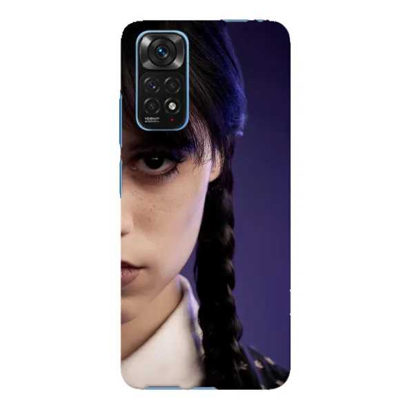 Чехол с принтом «Загадочный взгляд Уэнздей» для Xiaomi Redmi Note 11E Pro Чехол с принтом «Загадочный взгляд Уэнздей» для Xiaomi Redmi Note 11E Pro