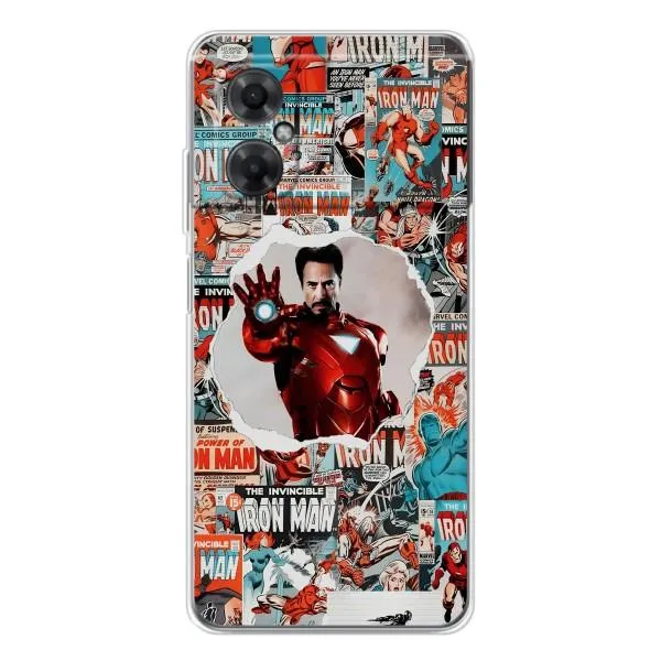 Чехол с принтом «Айронмен» для Xiaomi Redmi Note 11R