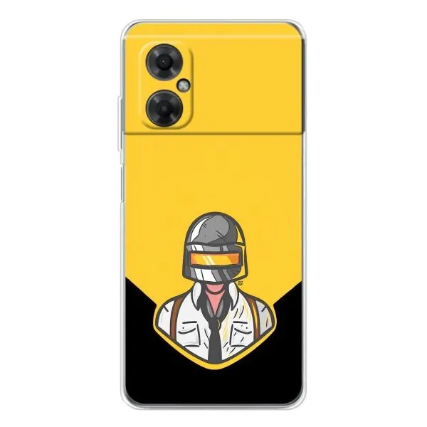 Чехол с принтом «Пабг в шлеме» для Xiaomi Redmi Note 11R Чехол с принтом «Пабг в шлеме» для Xiaomi Redmi Note 11R