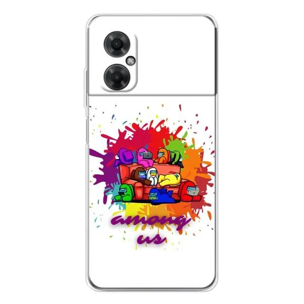 Чехол с принтом «Яркий АмонгАс» для Xiaomi Redmi Note 11R Чехол с принтом «Яркий АмонгАс» для Xiaomi Redmi Note 11R