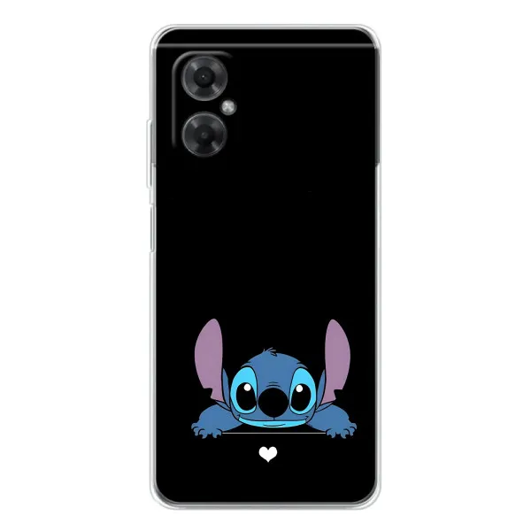 Чехол с принтом «Стич на черном» для Xiaomi Redmi Note 11R