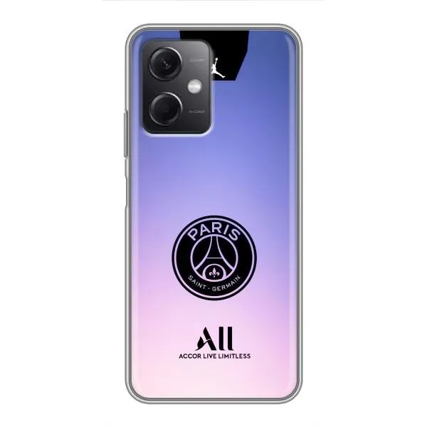 Чехол с принтом «лого PSG» для Xiaomi Redmi Note 12 (5G)