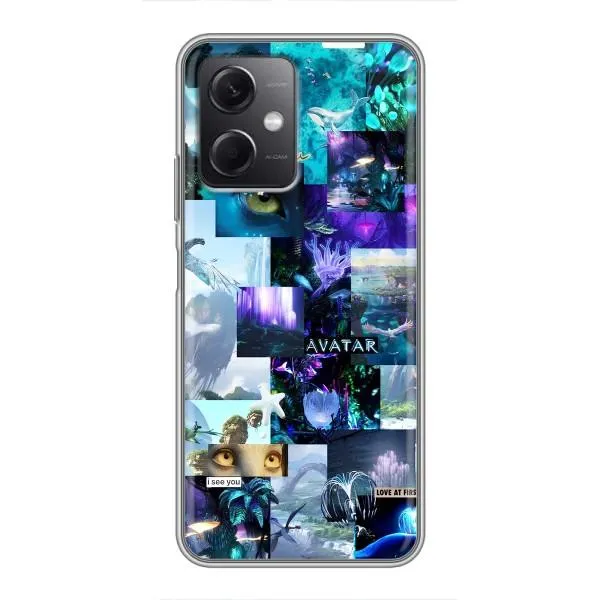 Чехол с принтом «коллаж Аватар» для Xiaomi Redmi Note 12 (5G) Чехол с принтом «коллаж Аватар» для Xiaomi Redmi Note 12 (5G)