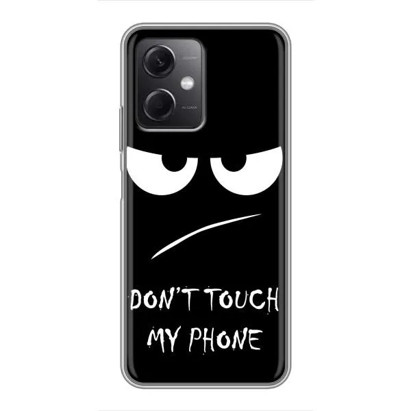 Чехол с принтом «Dont Touch» для Xiaomi Redmi Note 12 (5G)