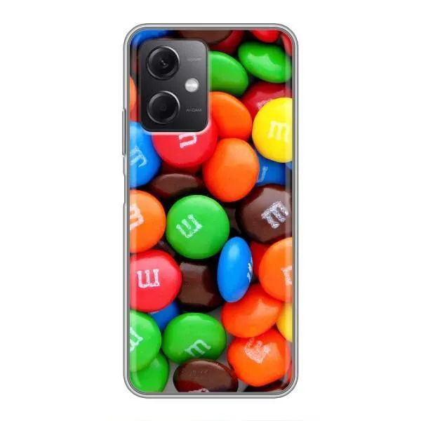 Чехол с принтом «MM's» для Xiaomi Redmi Note 12 (5G)