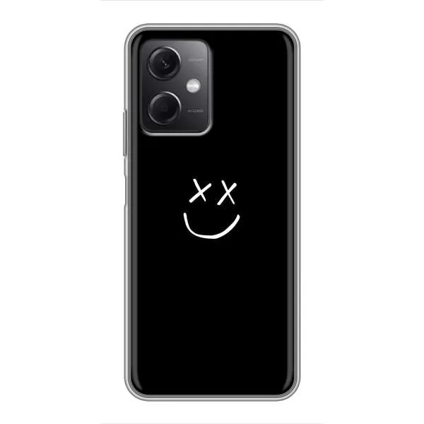 Чехол с принтом «Смайл» для Xiaomi Redmi Note 12 (5G)