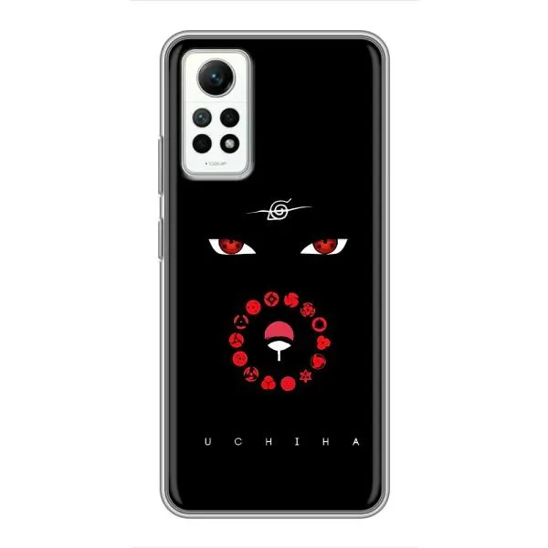 Чехол с принтом «глаза Итачи» для Xiaomi Redmi Note 12 Pro (4g)