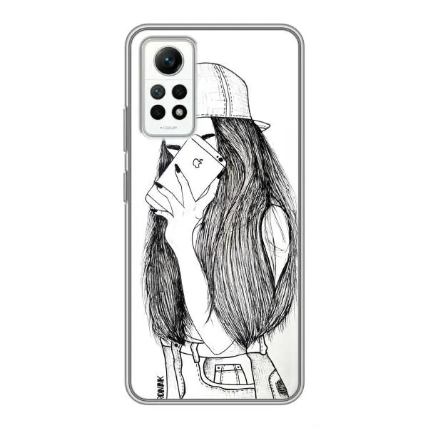 Чехол с принтом «Фото девочки» для Xiaomi Redmi Note 12 Pro (4g)