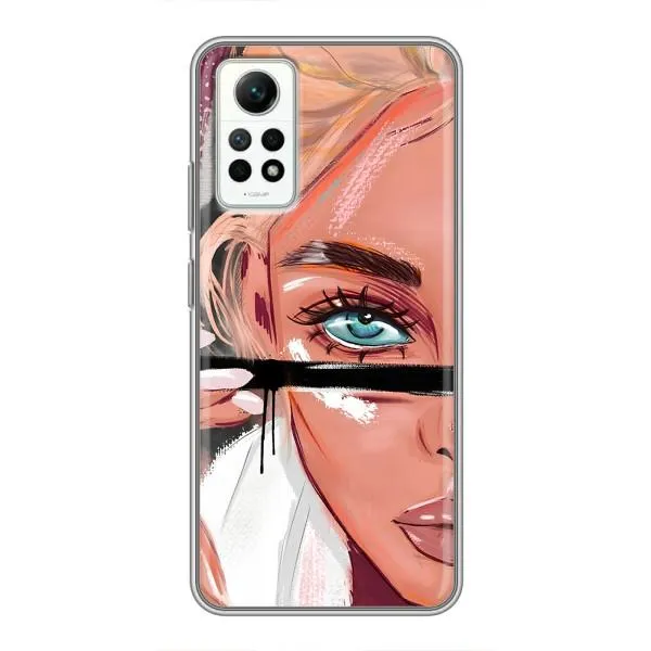 Чехол с принтом «Макияж» для Xiaomi Redmi Note 12 Pro (4g)