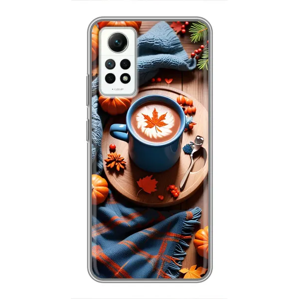 Чехол с принтом «Кофе и тыковки» для Xiaomi Redmi Note 12 Pro (4g) Чехол с принтом «Кофе и тыковки» для Xiaomi Redmi Note 12 Pro (4g)