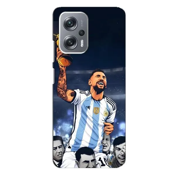 Чехол с принтом «Месси с кубком» для Xiaomi Redmi Note 12 Pro Plus Чехол с принтом «Месси с кубком» для Xiaomi Redmi Note 12 Pro Plus